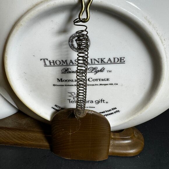 Thomas Kinkade Tea Cup and Saucer Set with Stand [Item 0049] - Picture 4 of 5